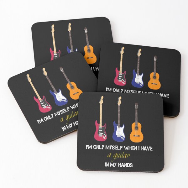 Item preview, I M Only Myself When I Have A Guitar In My Hands Guitar Musician Song Pop Rap Lyrics Mu designed and sold by lillakroetzsh.