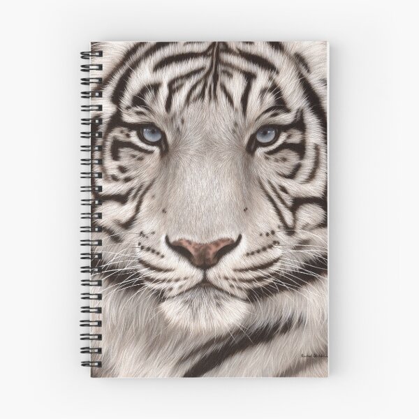 Item preview, White Tiger Painting designed and sold by Rachel Stribbling.