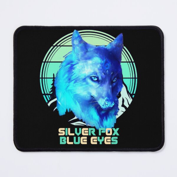 Item preview, silver fox blue eyes designed and sold by MrSameeraTop.