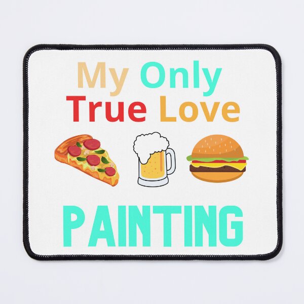 Item preview, My Only True Love Painting designed and sold by Quirky Dez.