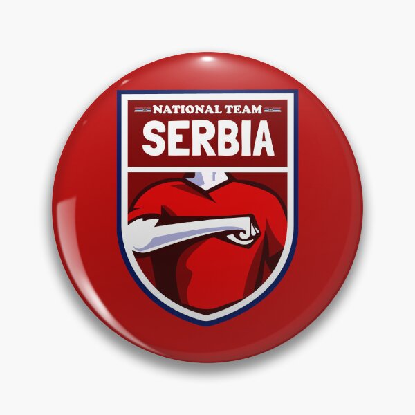 Artikelvorschau, Logo der serbischen Nationalmannschaft entworfen und verkauft von Salukeart.