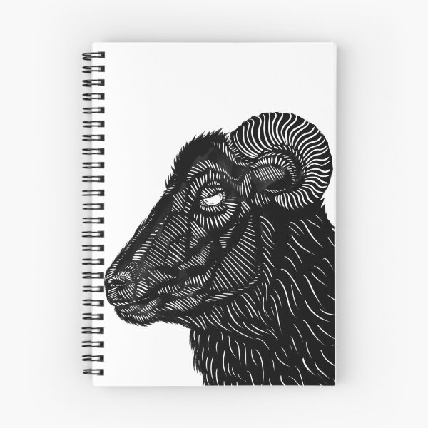Item preview, Black Ram designed and sold by BovaArt.