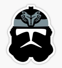 Clone Troop Wolfpack Helm Sticker