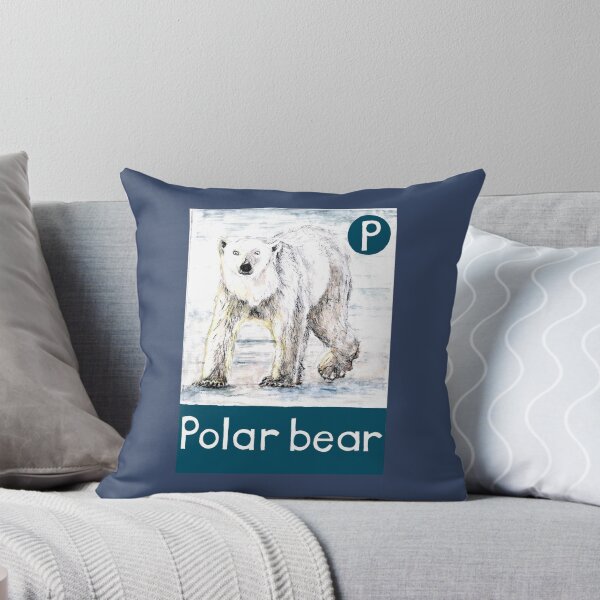 Item preview, P is for Polar bear designed and sold by DavidDonovan.