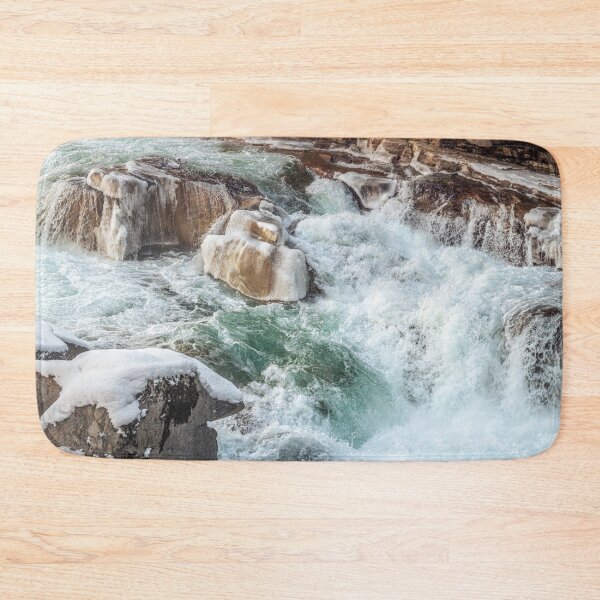 Item preview, Eagle Falls Rapids in Winter Snow designed and sold by Open Range Studios.