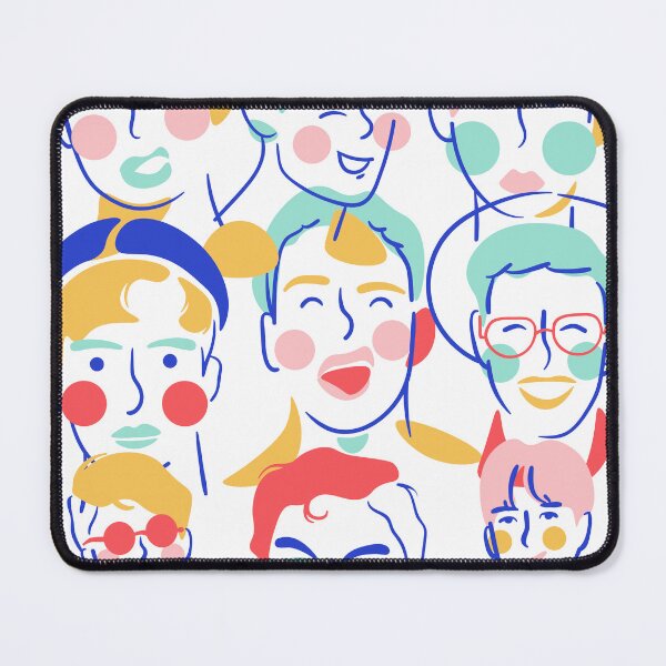 Item preview, Colorfull Boy faces designed and sold by emalijae.