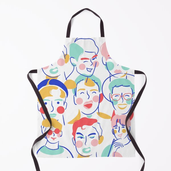 Item preview, Colorfull Boy faces designed and sold by emalijae.