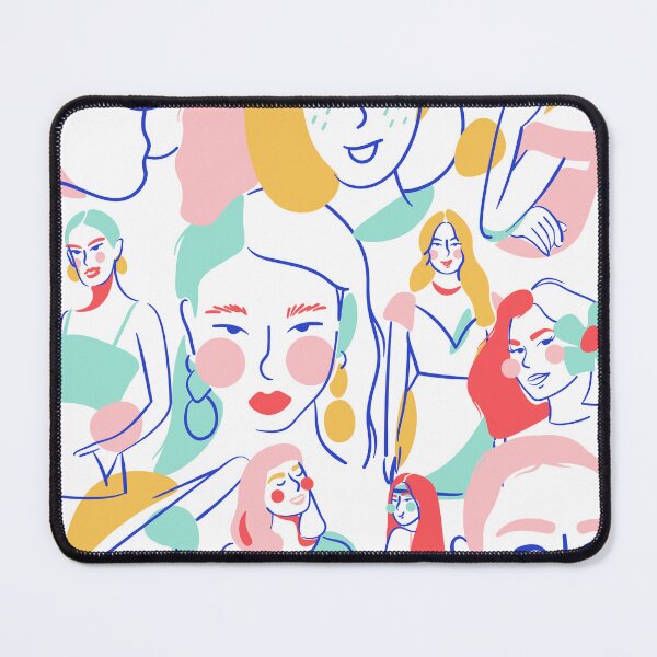 Item preview, Colorfull woman face designed and sold by emalijae.
