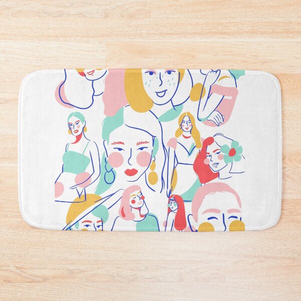 Item preview, Colorfull woman face designed and sold by emalijae.