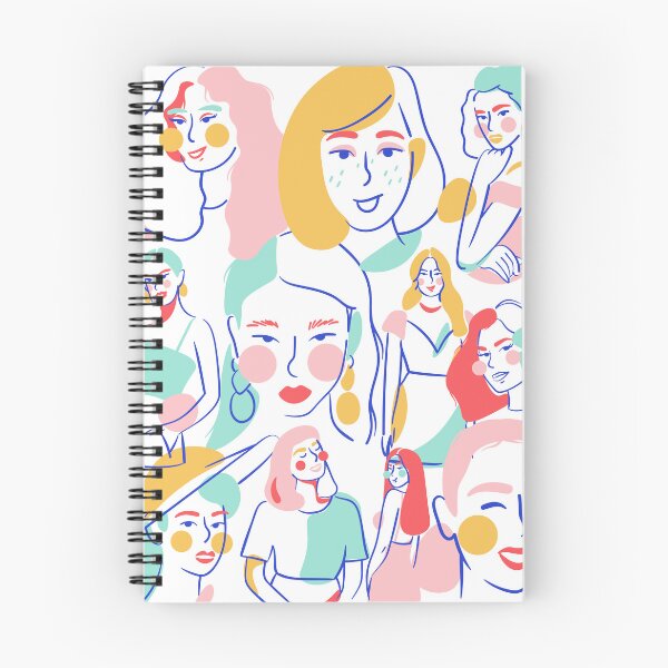 Item preview, Colorfull woman face designed and sold by emalijae.