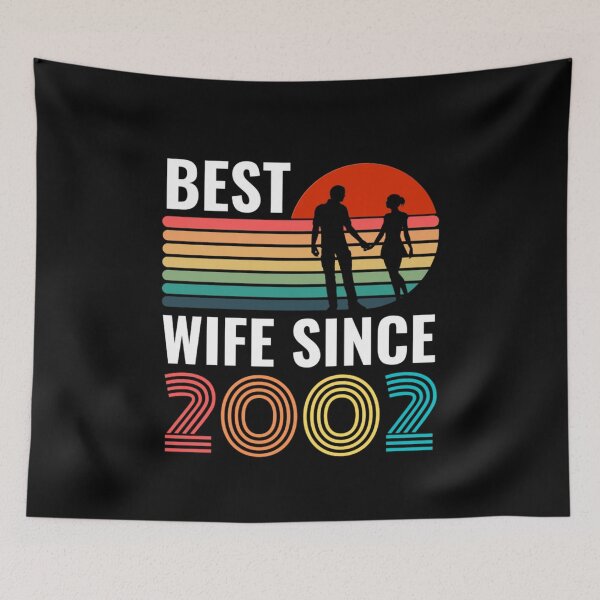 Item preview, Best Wife Since 2002 - Anniversary Quotes designed and sold by chetan786.