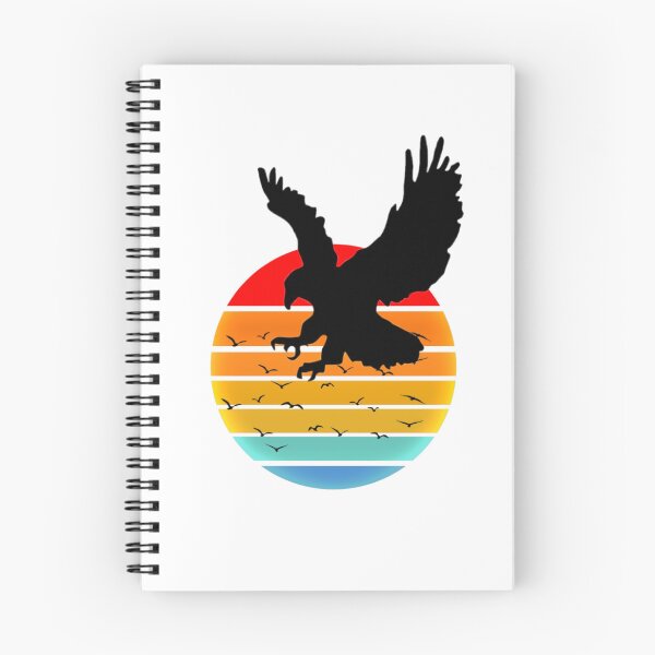 Item preview, Funny vintage Sunsets Eagle attacks Birds Funny gifts shirts  designed and sold by Drawix.