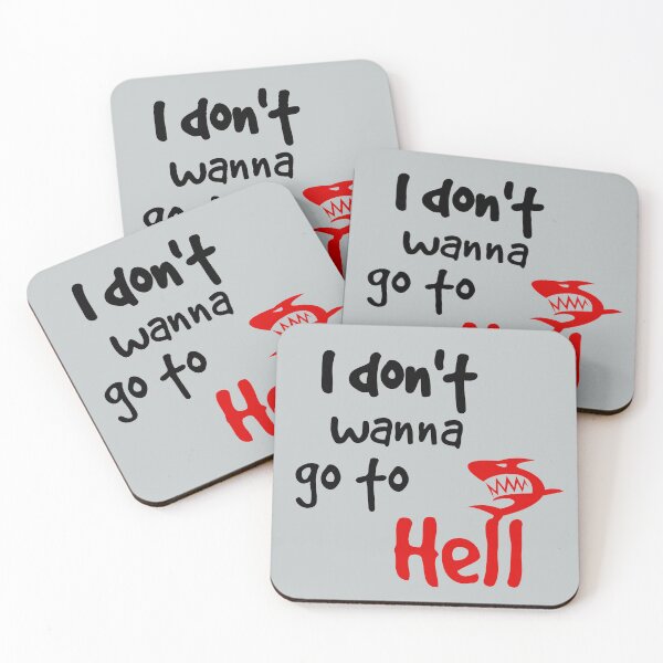 Item preview, I don't wanna go to hell designed and sold by Mahe-Art.