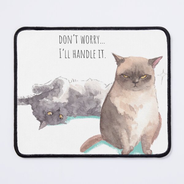 Item preview, Badass Burmese cat designed and sold by nananstudio.