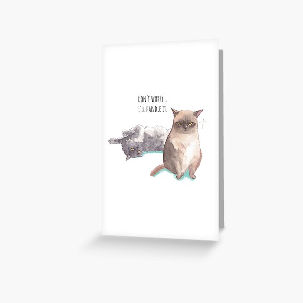 Item preview, Badass Burmese cat designed and sold by nananstudio.