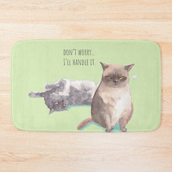Item preview, Badass Burmese cat designed and sold by nananstudio.