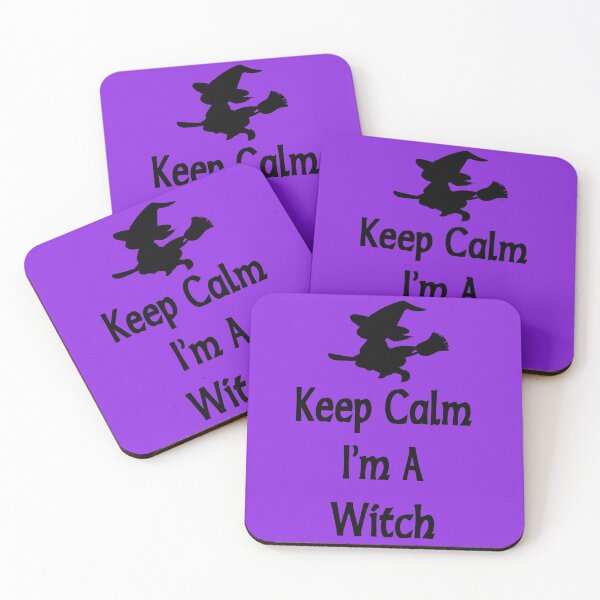 Item preview, Keep Calm I'm A Witch designed and sold by MurphyMorganGifts.