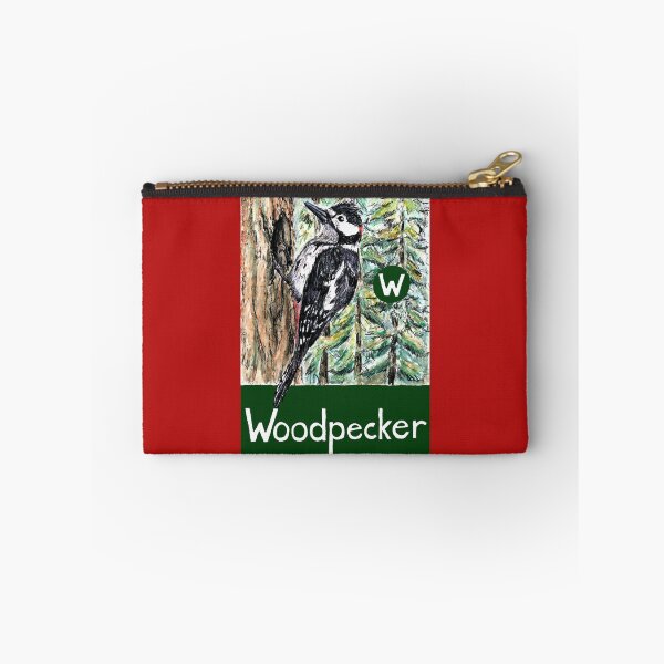 Item preview, W is for Woodpecker designed and sold by DavidDonovan.
