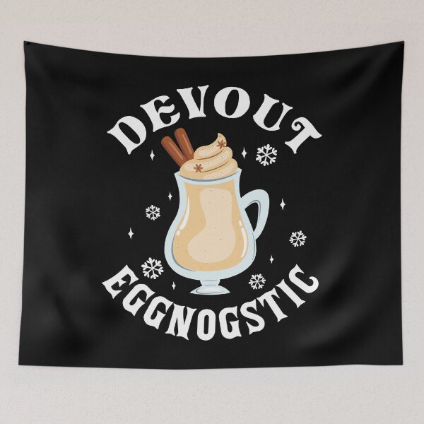 Item preview, Devout Eggnogstic Funny Eggnog Lover Design designed and sold by mrhighsky.