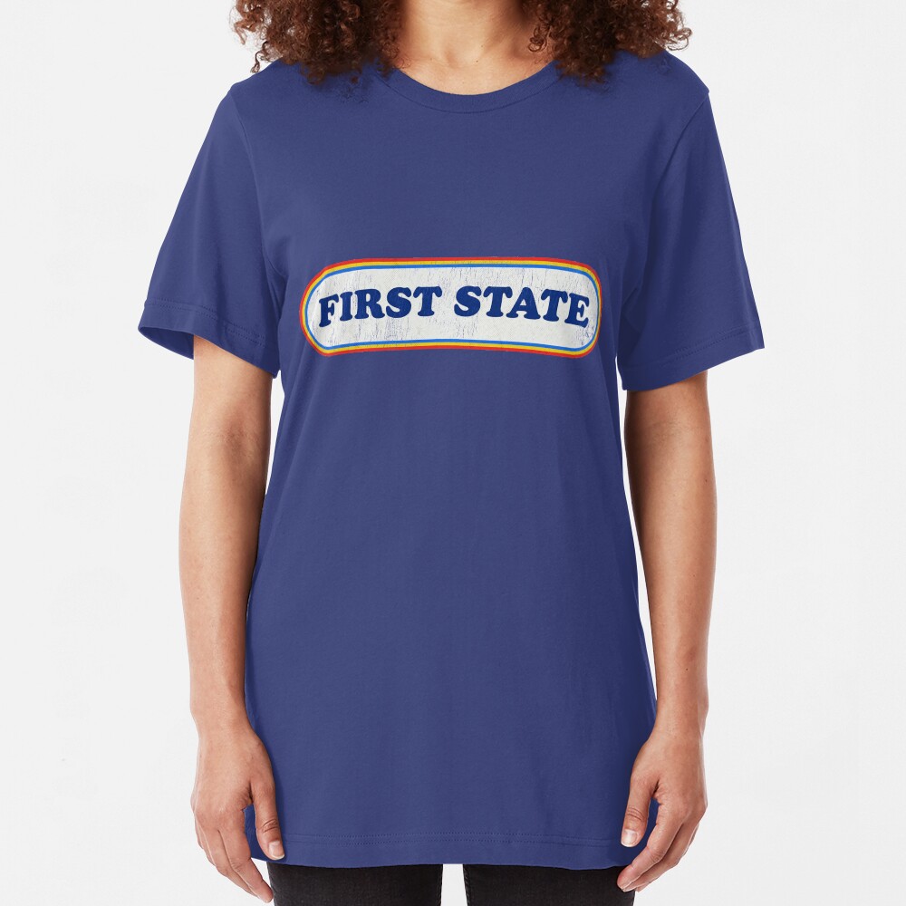 First State | Retro Badge Slim Fit T-Shirt
