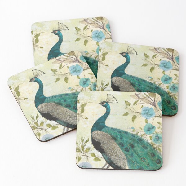 Item preview, Teal Japanese Peacock designed and sold by Naomi Gutierrez Parrish.