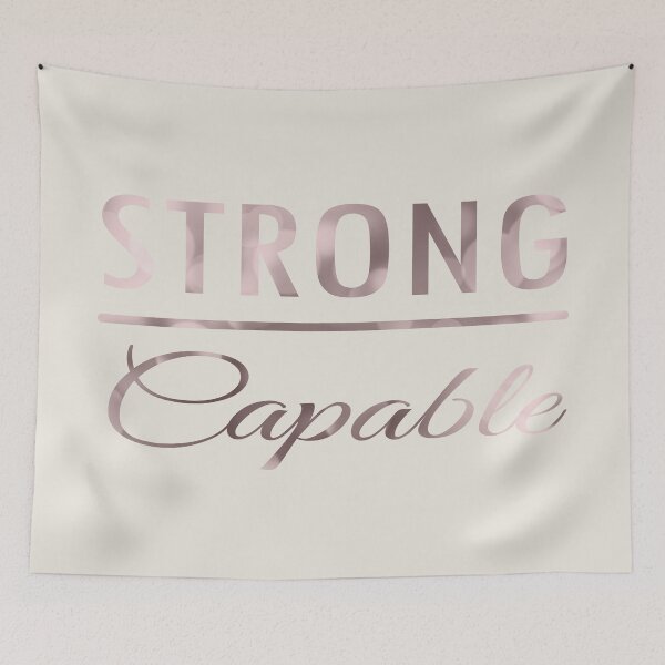 Item preview, Strong and Capable designed and sold by DogLifeCo.