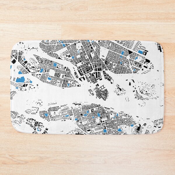 Item preview, Map of Stockholm, Sweden,with its schools in color designed and sold by jean-nicolas.
