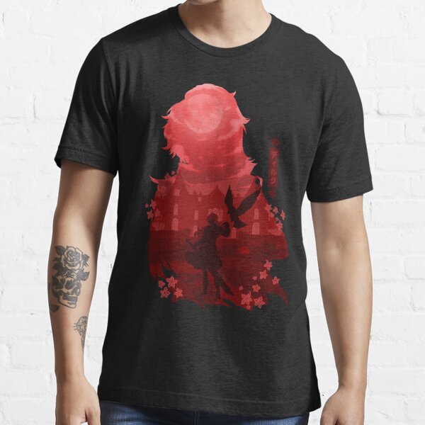 GENSHIN IMPACT KAMISATO AYATO NEGATIVE SPACE Kids T-Shirt for Sale by  Minami14R