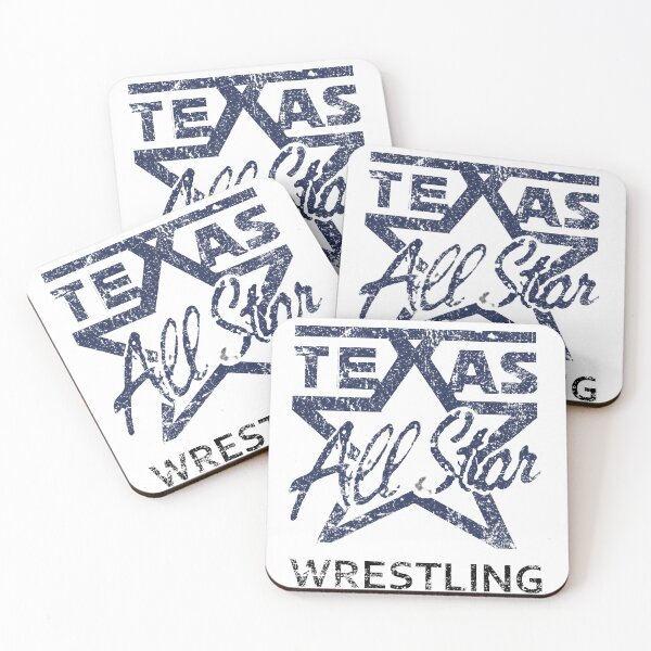 Item preview, Texas All Star Wrestling 1980's logo designed and sold by The Irish Whip.