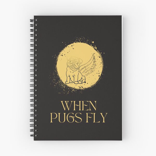 Item preview, When Pugs Fly! designed and sold by ArtofMac.