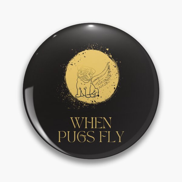 Item preview, When Pugs Fly! designed and sold by ArtofMac.