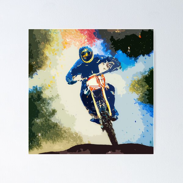 Item preview, Motocross painting designed and sold by shrolts.