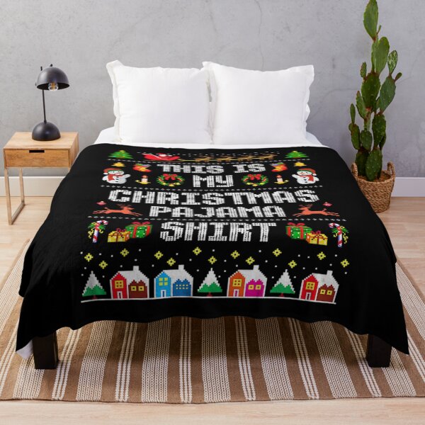 Item preview, This is my Christmas Pajama Shirt designed and sold by sweary12.