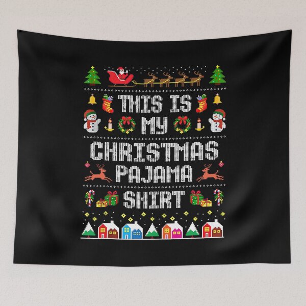Item preview, This is my Christmas Pajama Shirt designed and sold by sweary12.