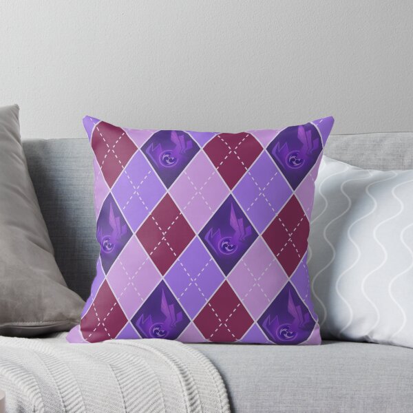 Item preview, genshin: Raiden argyle pattern designed and sold by Lina Nguyen.