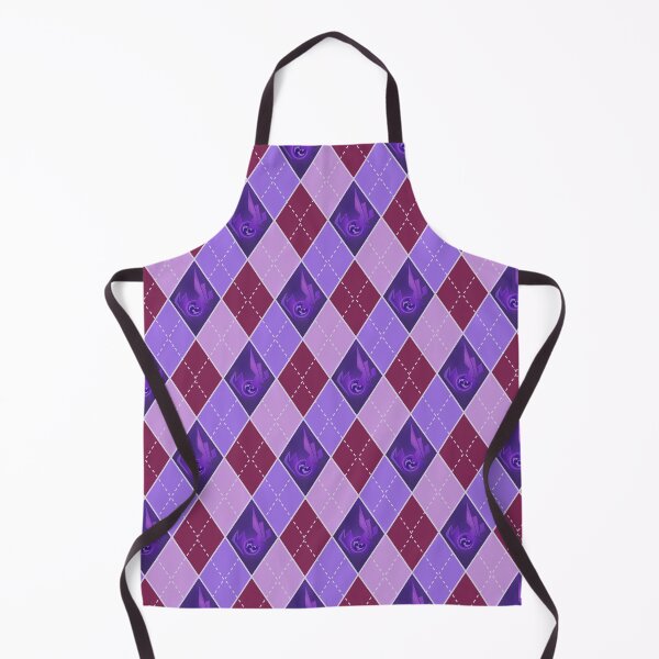 Item preview, genshin: Raiden argyle pattern designed and sold by Lina Nguyen.