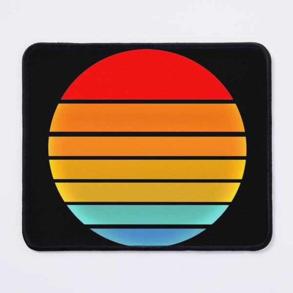Item preview, Vintage Retro Sunsets circle Art beauty Gifts designed and sold by Drawix.