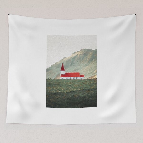 Item preview, Red Church on a Mountain designed and sold by noirlines.