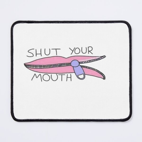 Item preview, Want to shut someone's mouth without saying it designed and sold by Slangt-shirt.