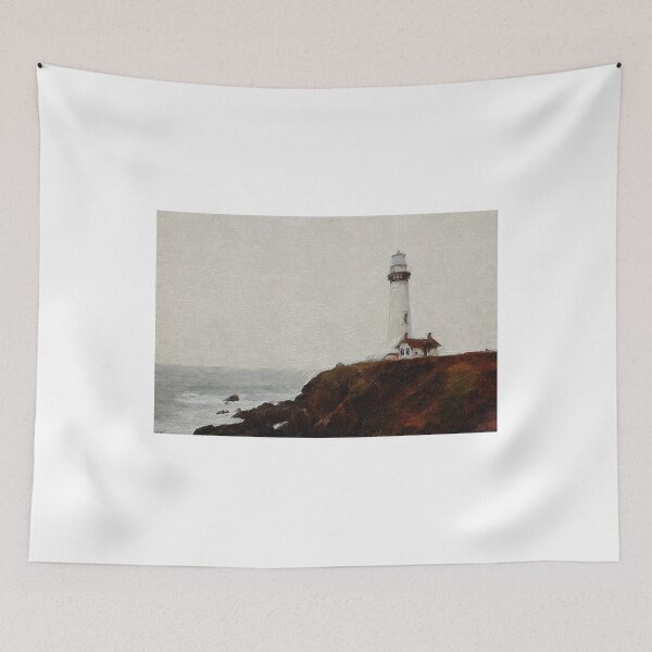 Item preview, Lighthouse on a Cliff designed and sold by noirlines.