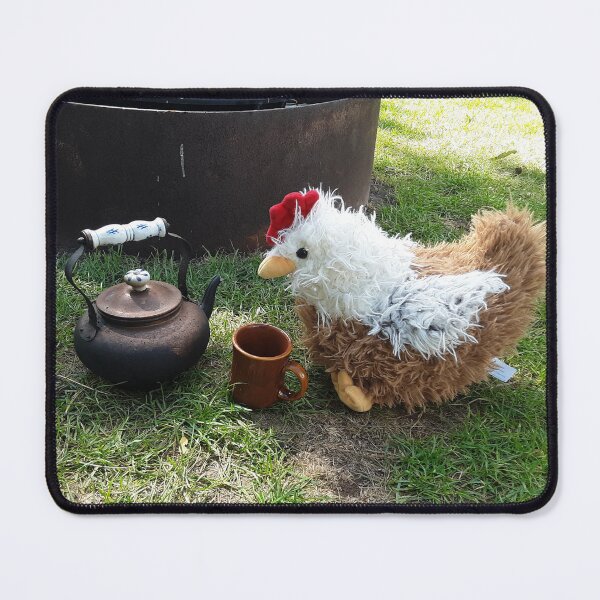 Item preview, Tea Party Chicken designed and sold by DoriAnderson.