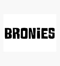 Bronies Photographic Print