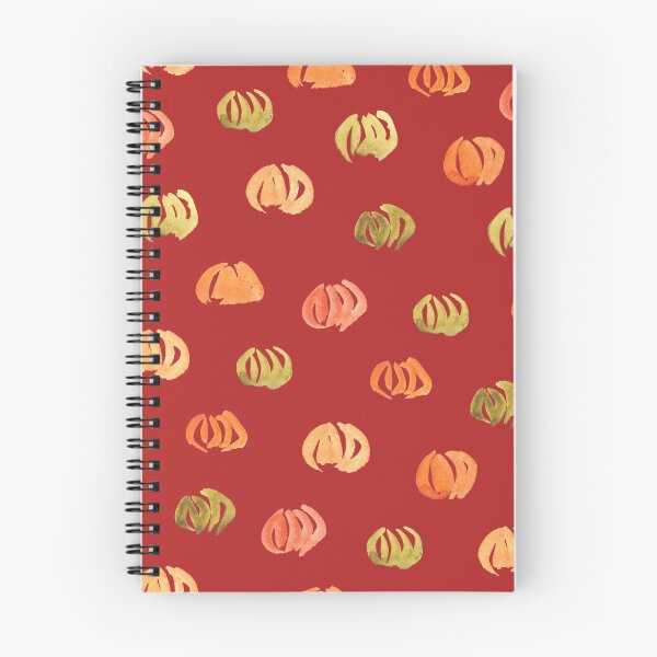Item preview, Pumpkin Pattern on Firebrick designed and sold by Elena Simonova.