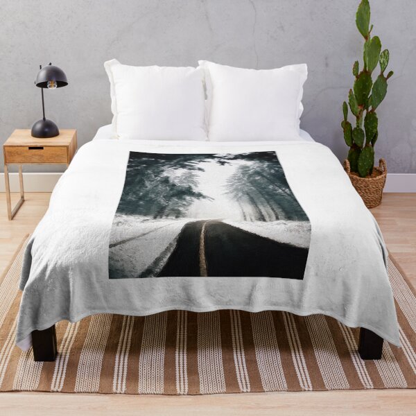 Item preview, Forest Road with Snow designed and sold by noirlines.
