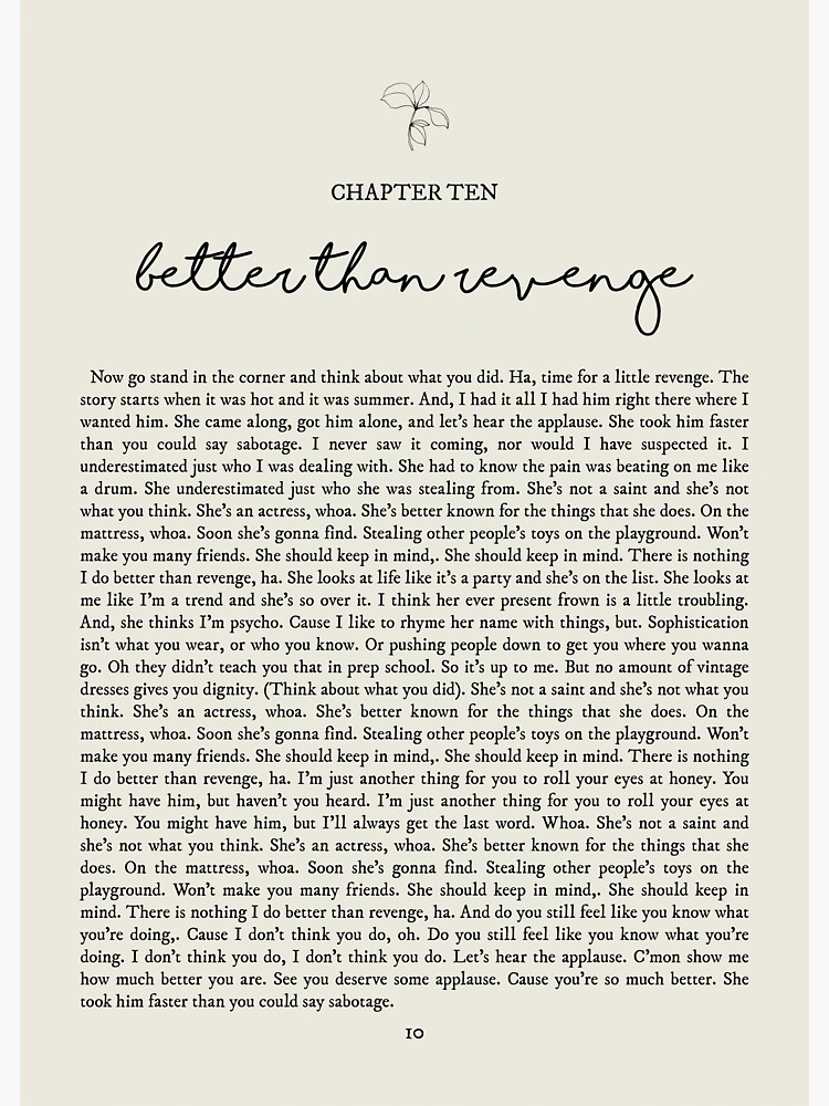 Lyrics One Night In Miami Speak Now Better Than Revenge Lyrics