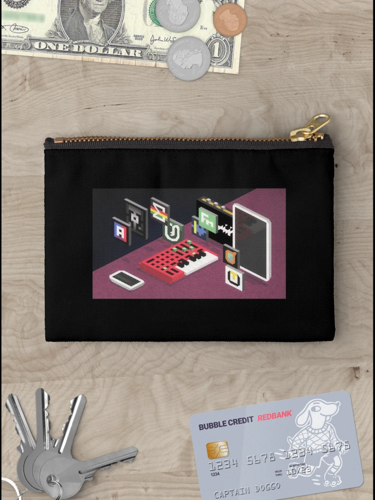 Thumbnail 3 of 4, Zipper Pouch, iOS apps designed and sold by CodeineStudio.