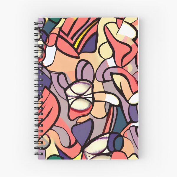 Aperçu de l'œuvre motif de formes rétro aquarelle #1 créée et vendue par supeart.