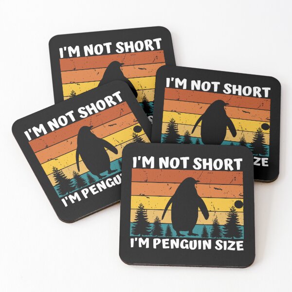 Item preview, I'M NOT SHORT IM PENGUIN SIZE designed and sold by Nicet-shirt1.
