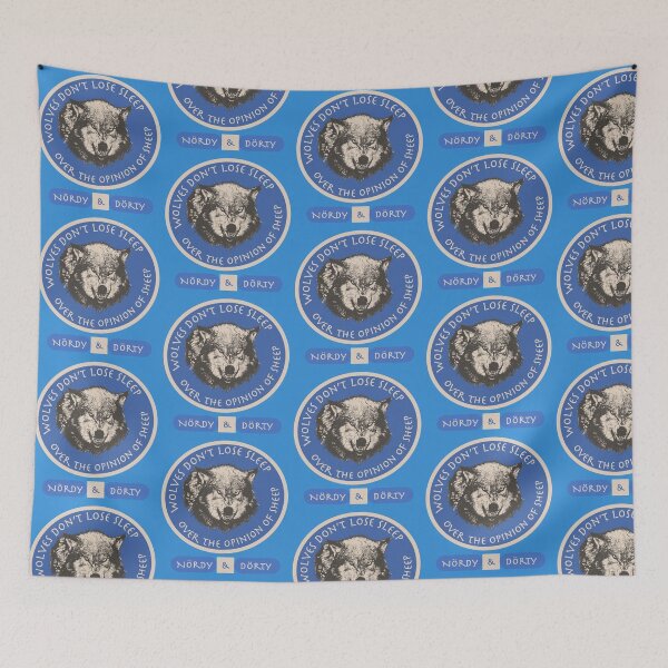 Item preview, Wolves don't lose sleep designed and sold by NoerdyundDoerty.