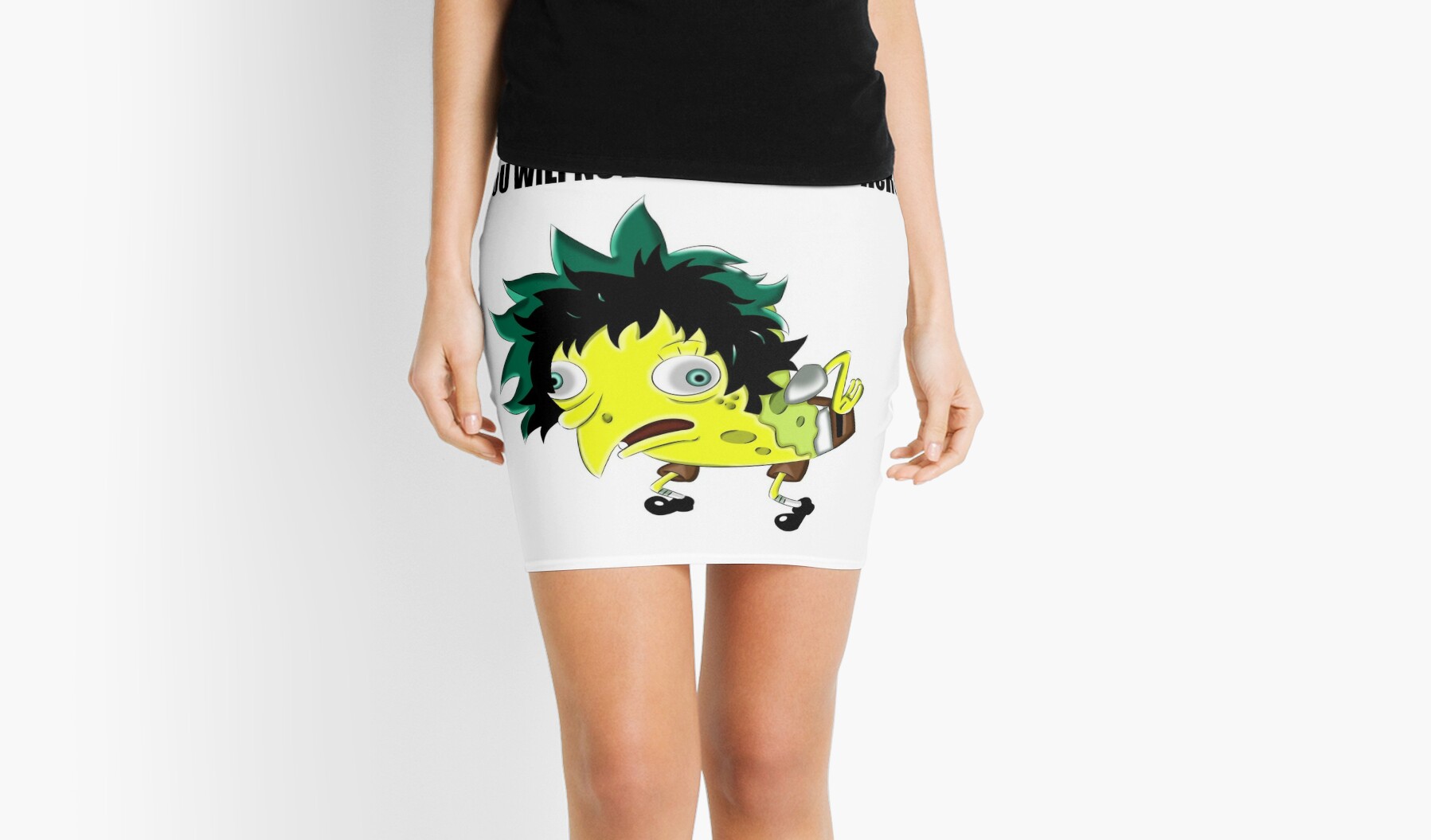 Boku No Hero Academia Deku Izuku Midoriya Mini Skirt By